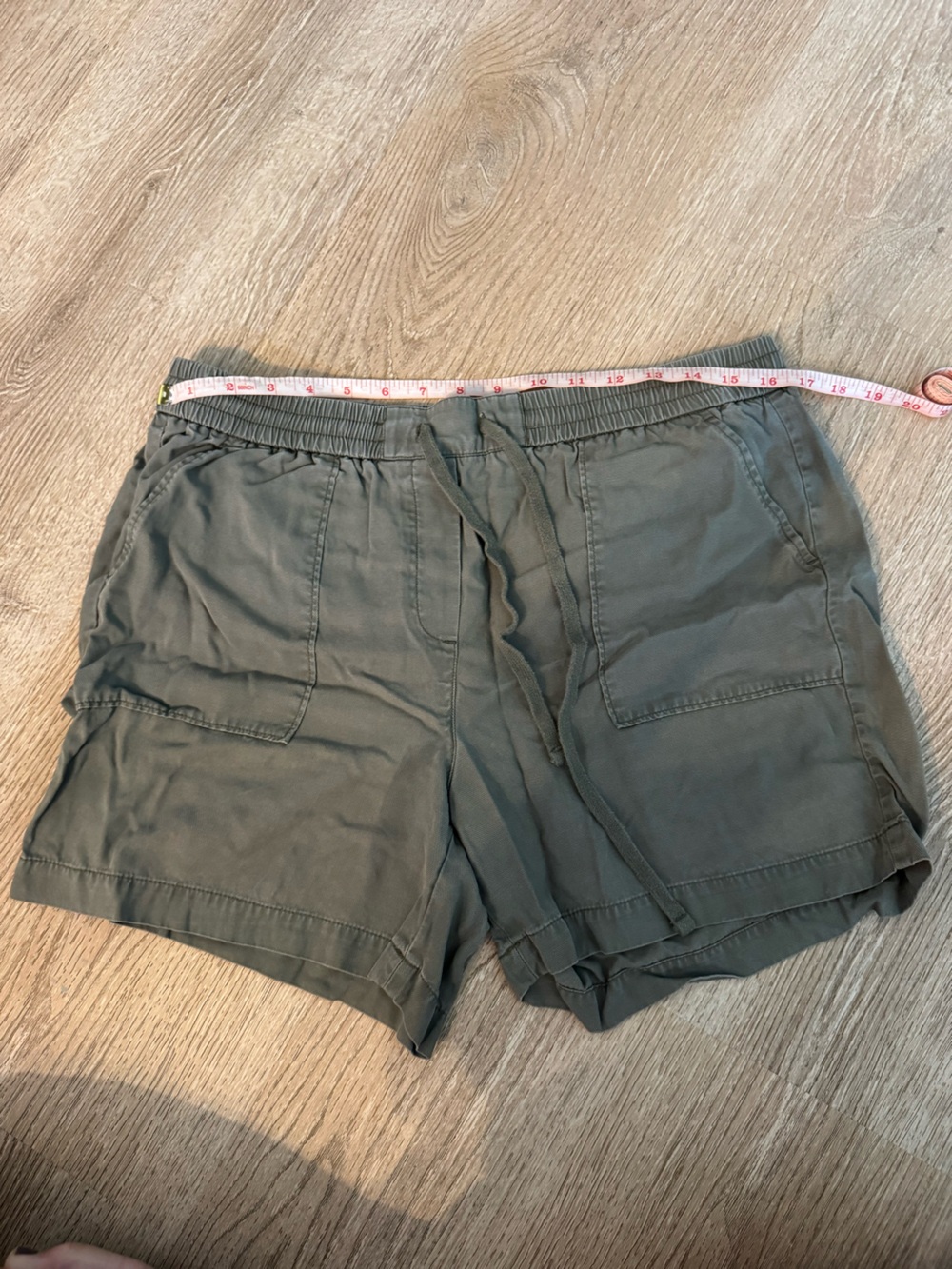 Talbots Olive Green high waist Shorts